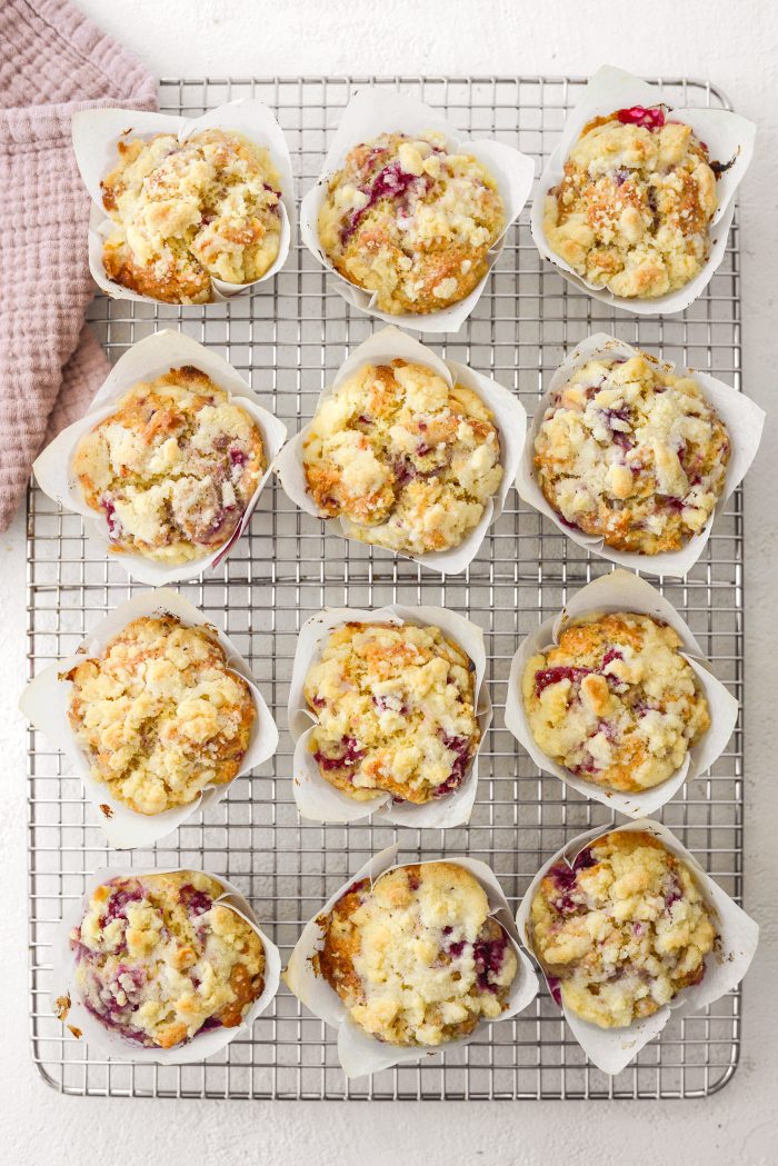 transfer muffins to a wire rack to cool