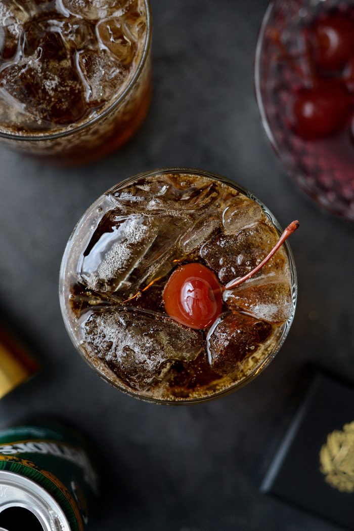 Amaretto Ginger Cocktail