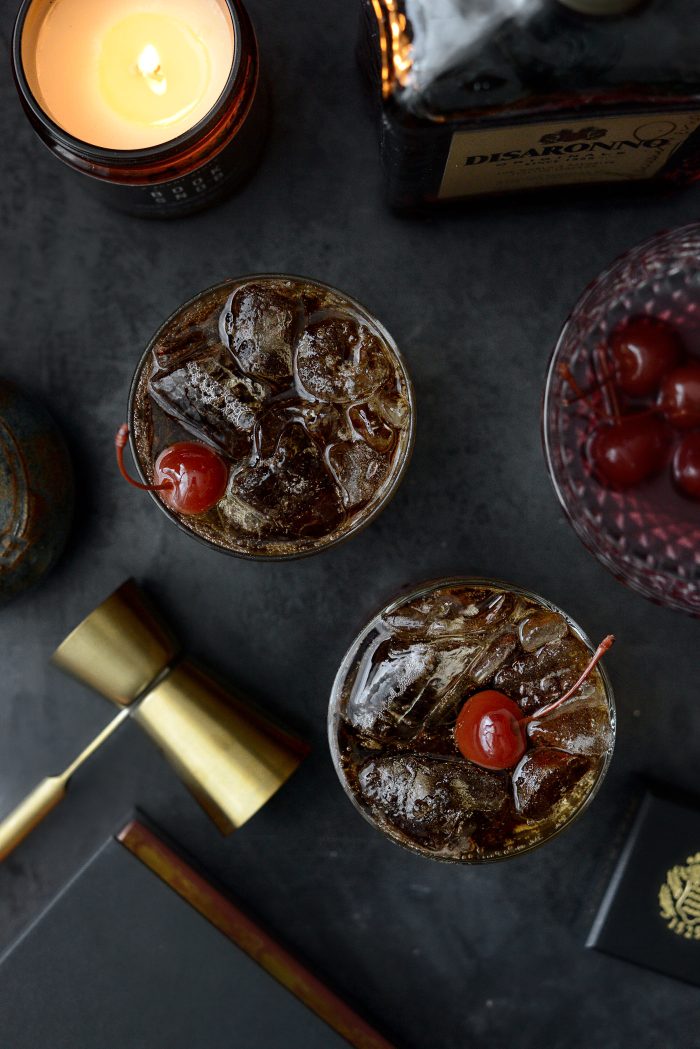 Amaretto Ginger Cocktail