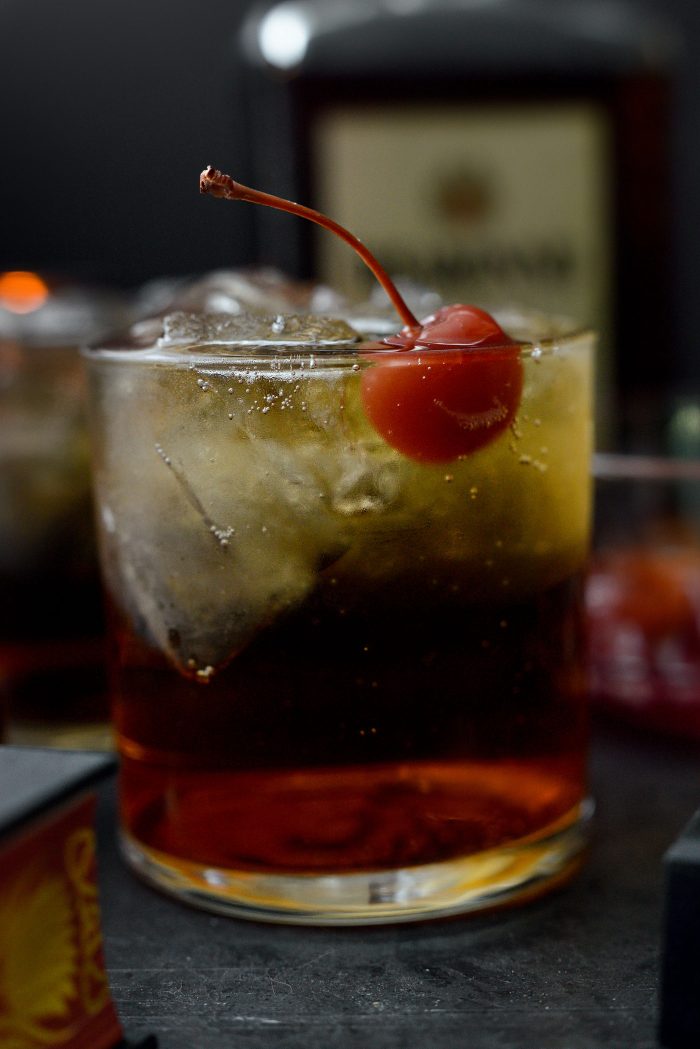 Amaretto Ginger Cocktail