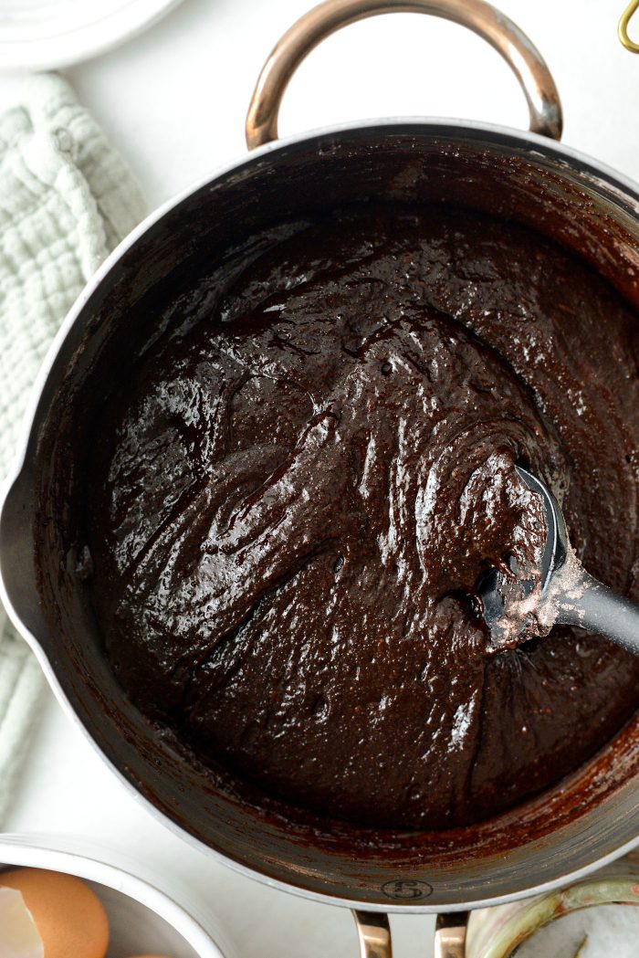 brownie batter
