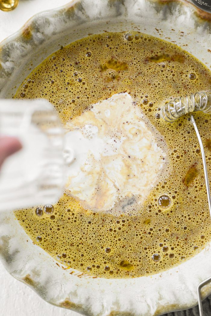 pour in Irish cream and half & half