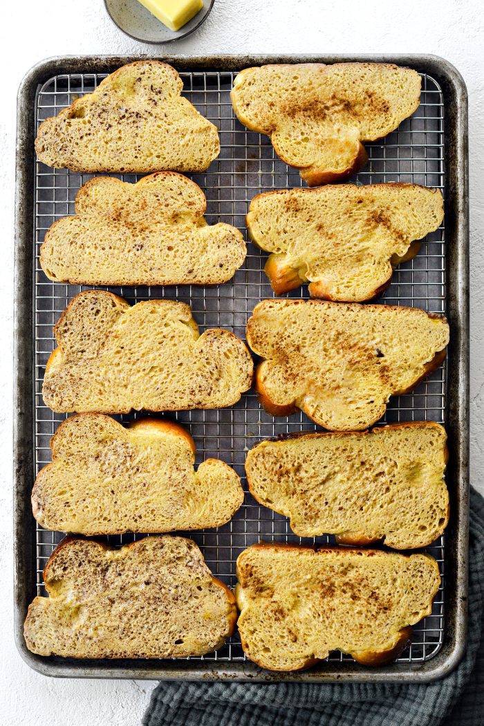 transfer to a wire rack set over a shallow baking dish