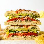 Rainbow Veggie Sandwich