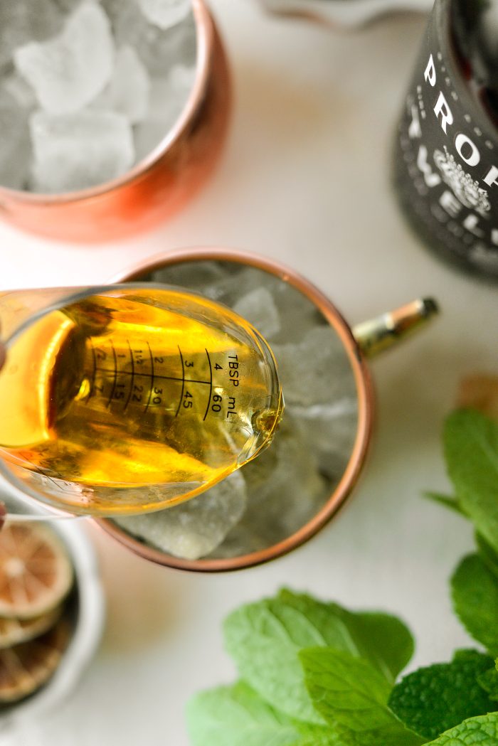 add 2 ounces of Irish whiskey