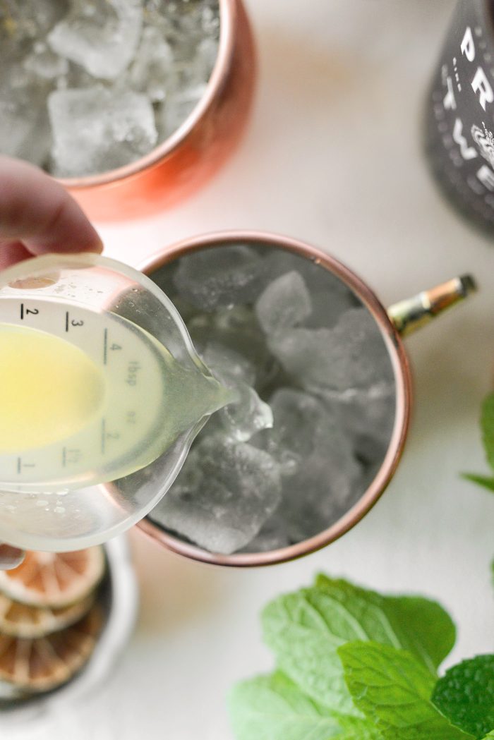 1 ounce of fresh lime juice