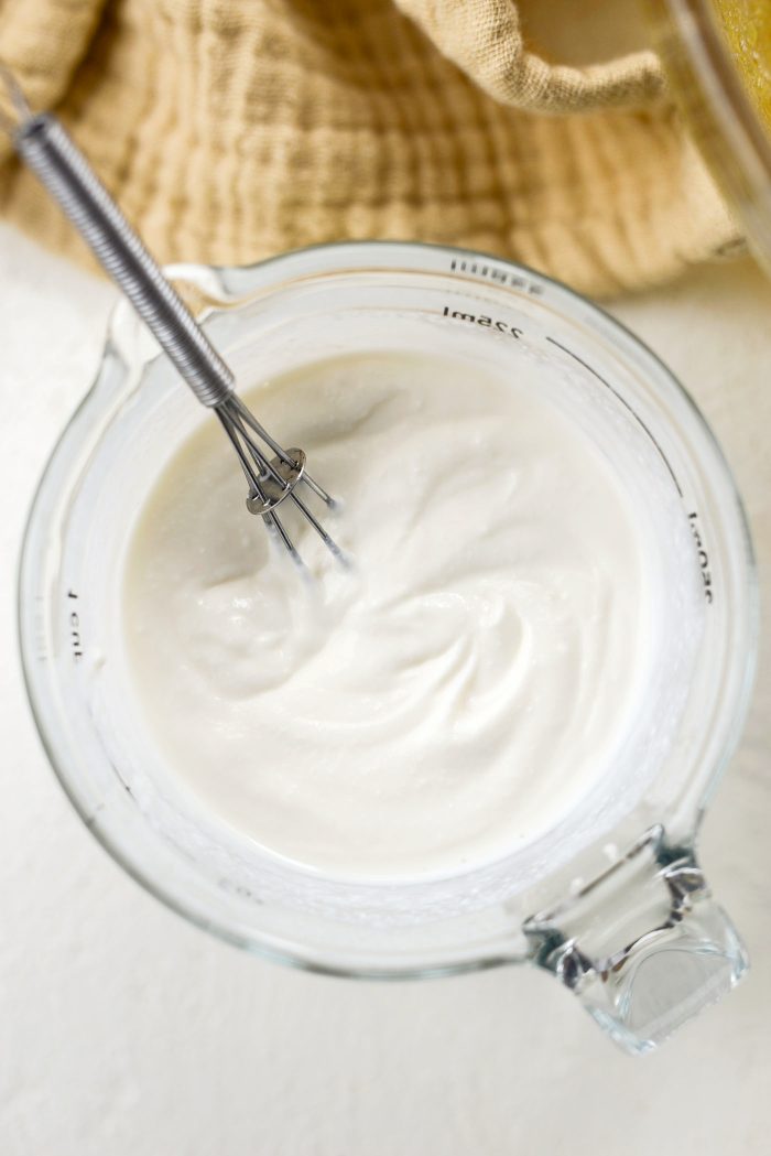 combine ricotta and half and half