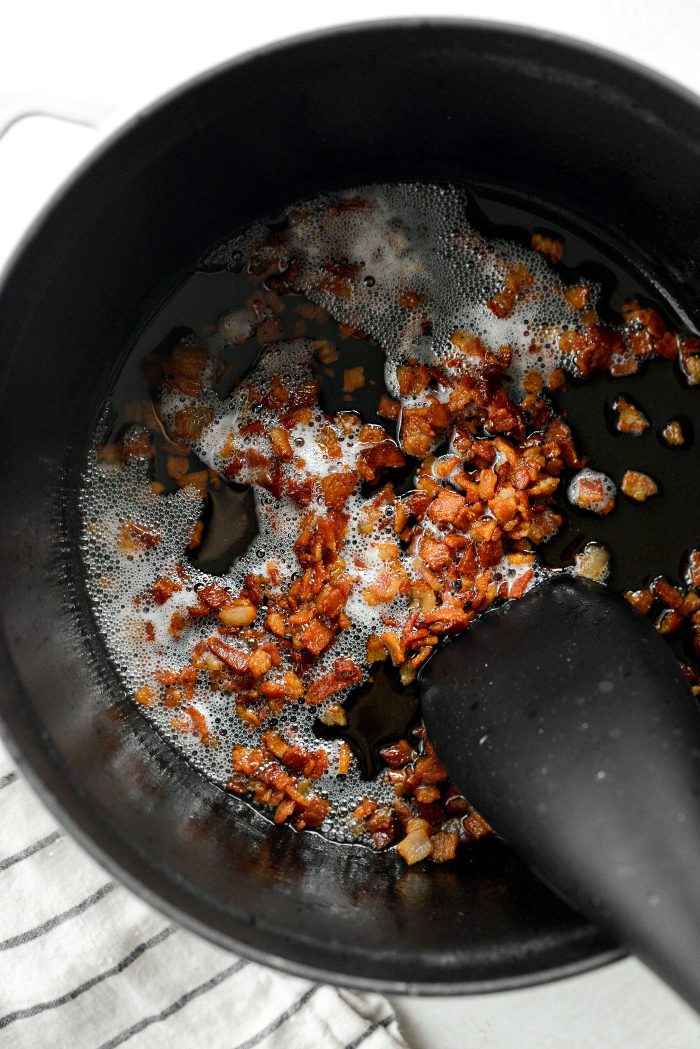 cook bacon until crispy