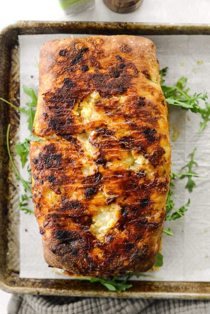 Place the top half on top of the bottom half