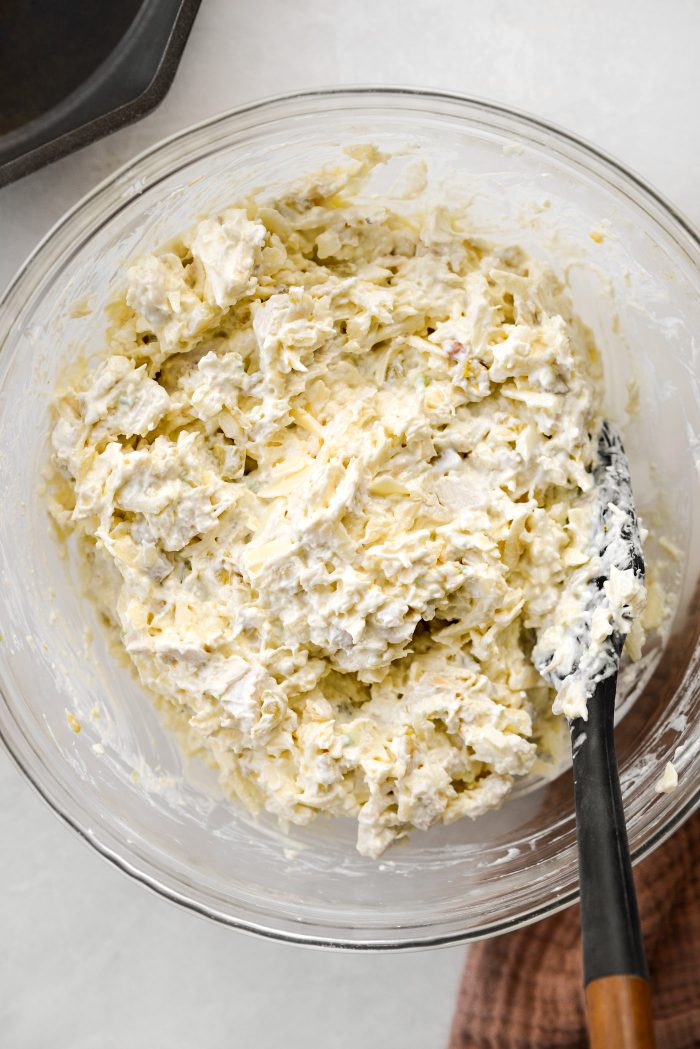 dip ingredients combined