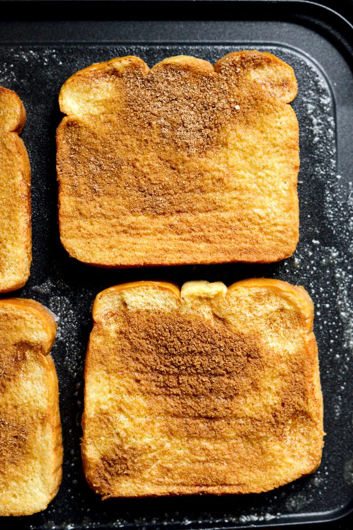 cook 3 to 4 minutes a side