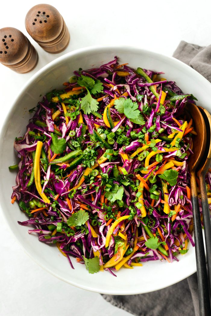 Mango Poblano Slaw