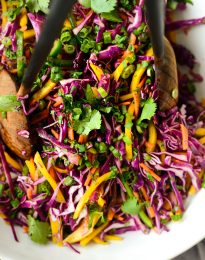Mango Poblano Slaw