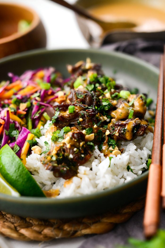 Beef Satay with Peanut Sauce