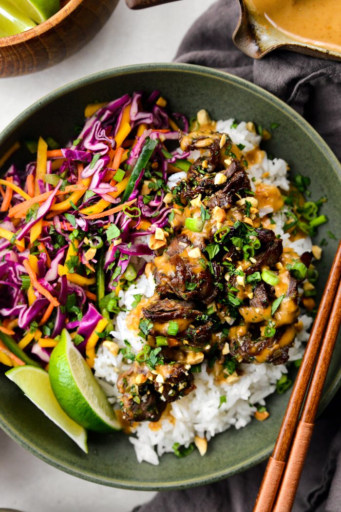 Beef Satay with Peanut Sauce