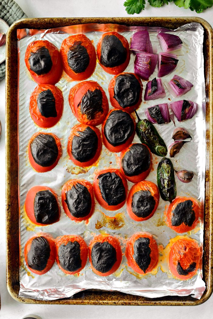 broiled veggies