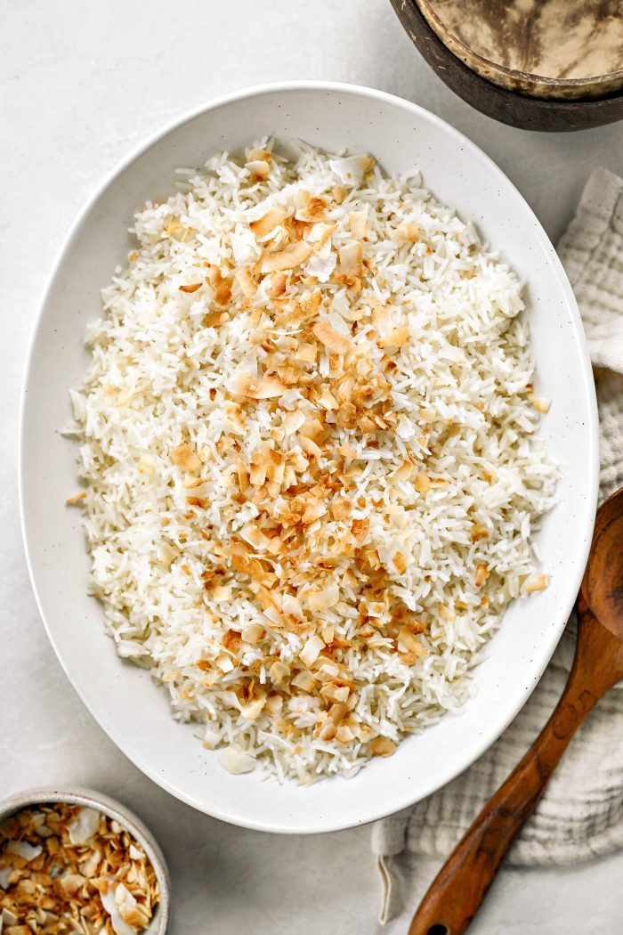 Rice Cooker Coconut Rice