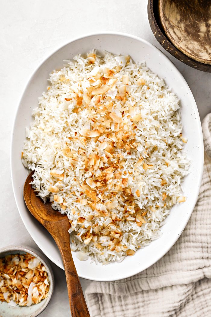 Rice Cooker Coconut Rice