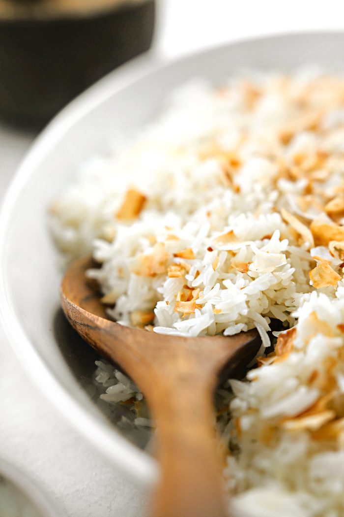 Rice Cooker Coconut Rice