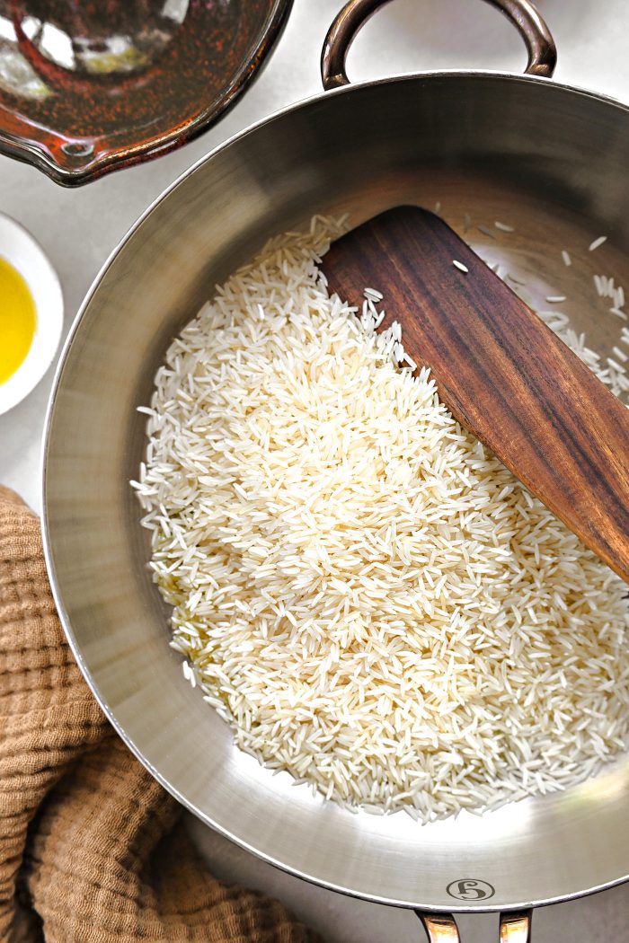 add basmati rice