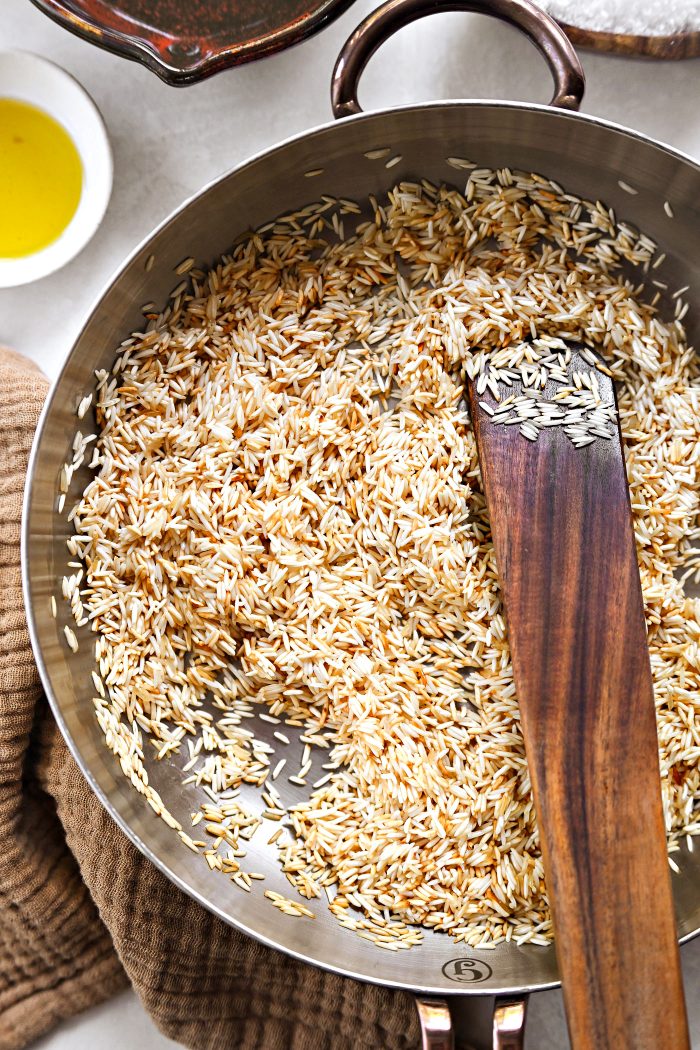 toasted basmati rice