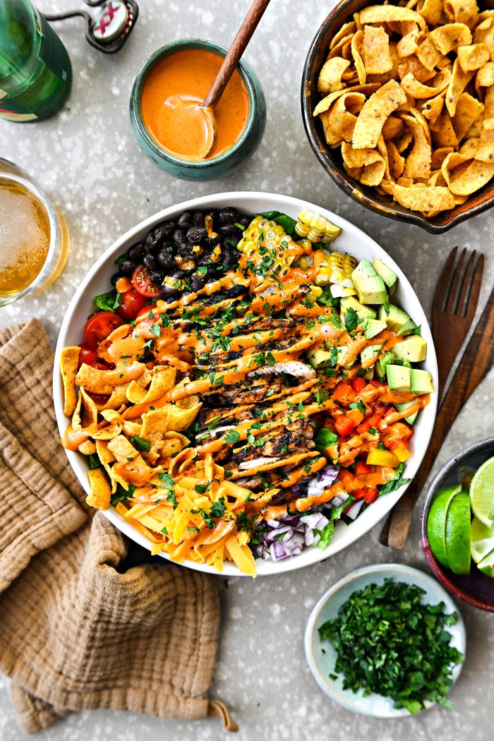 Grilled Chicken Taco Salad