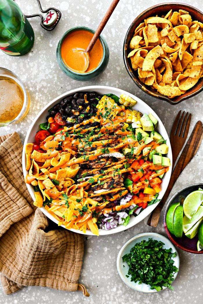Grilled Chicken Taco Salad