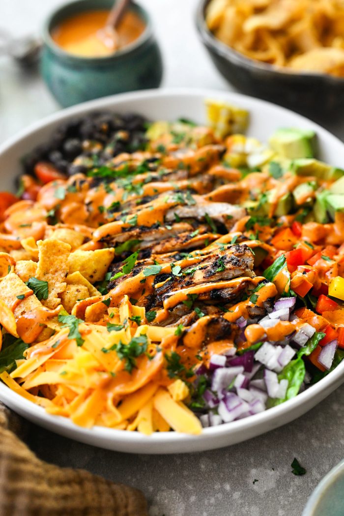 Grilled Chicken Taco Salad
