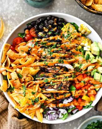 Grilled Chicken Taco Salad