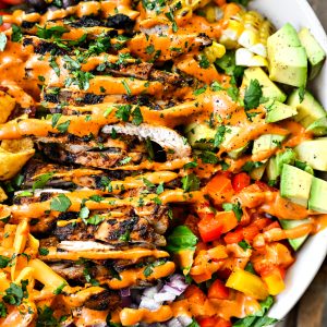 Grilled Chicken Taco Salad