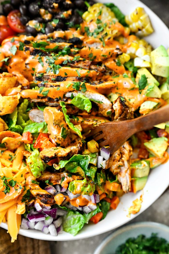 Grilled Chicken Taco Salad