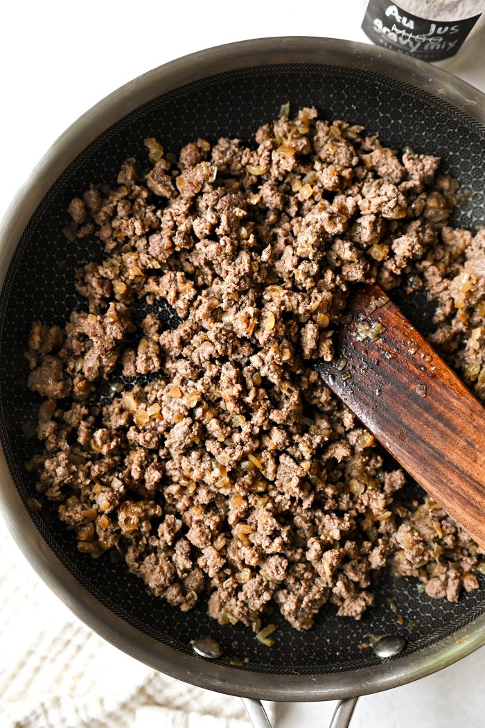 cooked ground beef